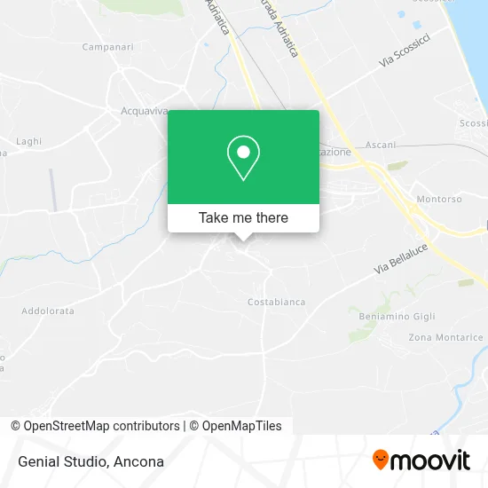 Genial Studio map