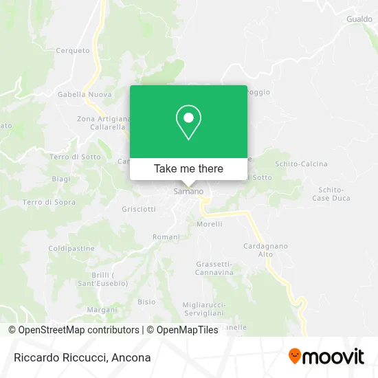 Riccardo Riccucci map