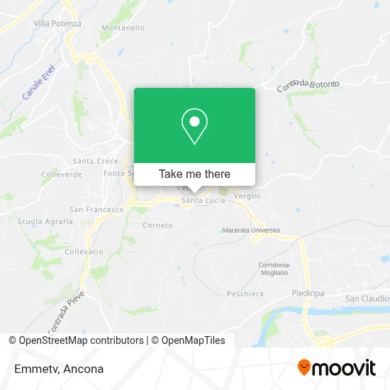 Emmetv map