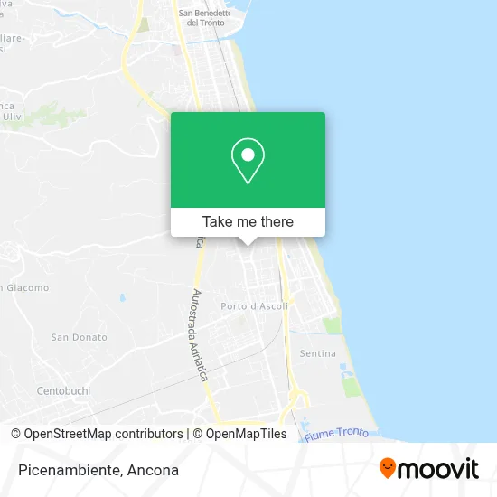 Picenambiente map