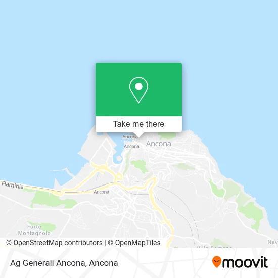 Ag Generali Ancona map