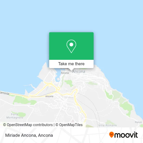 Miriade Ancona map