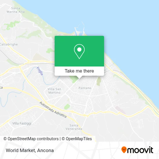 World Market map