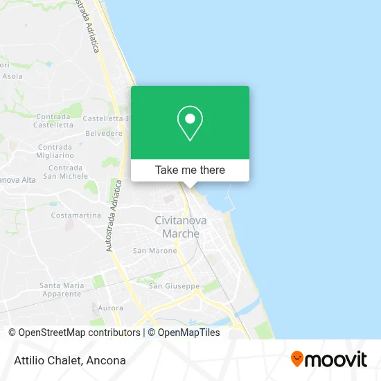 Attilio Chalet map