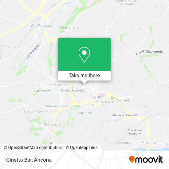 Ginetta Bar map