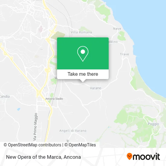 New Opera of the Marca map