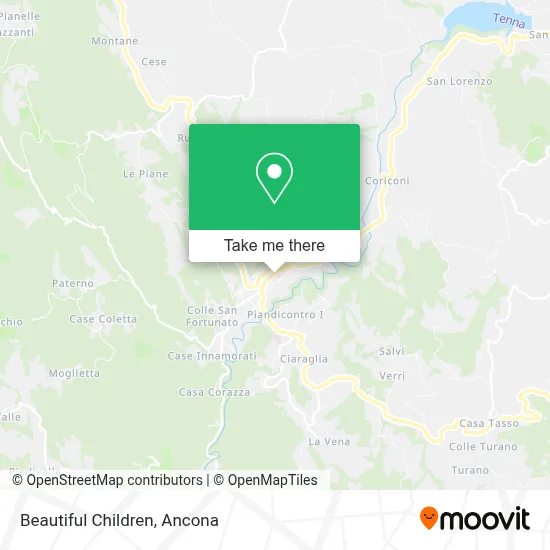 Beautiful Children map