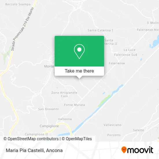 Maria Pia Castelli map