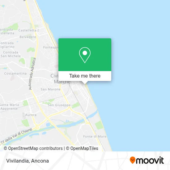 Vivilandia map