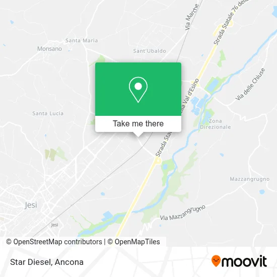 Star Diesel map