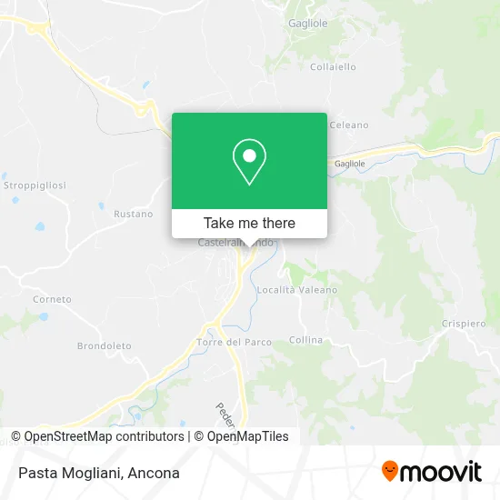 Pasta Mogliani map
