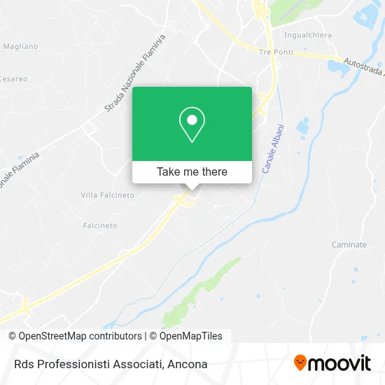 Rds Professionisti Associati map