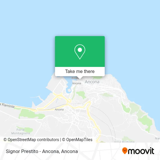 Signor Prestito - Ancona map