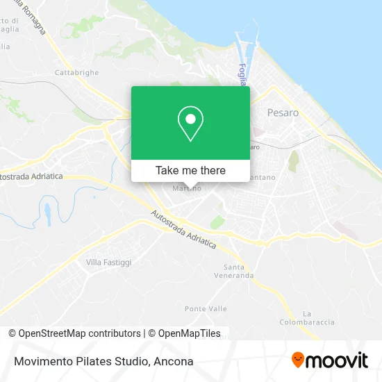 Movimento Pilates Studio map
