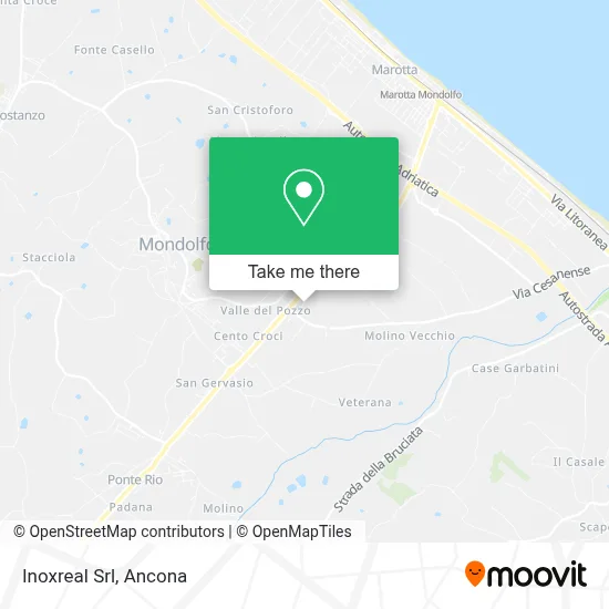 Inoxreal Srl map