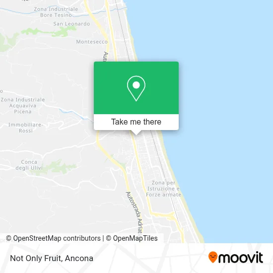 Not Only Fruit map