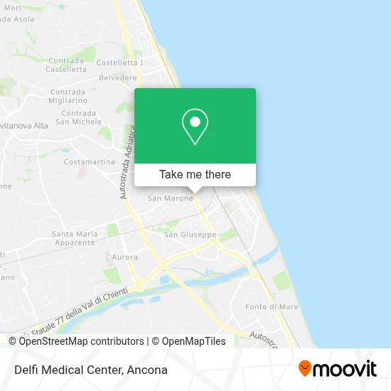 Delfi Medical Center map
