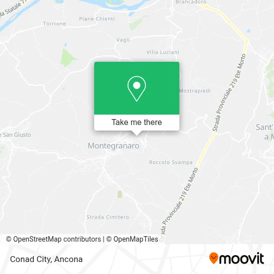 Conad City map