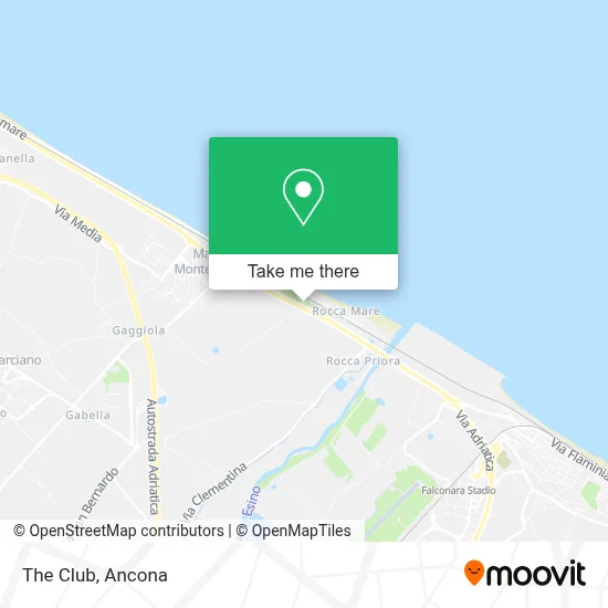 The Club map