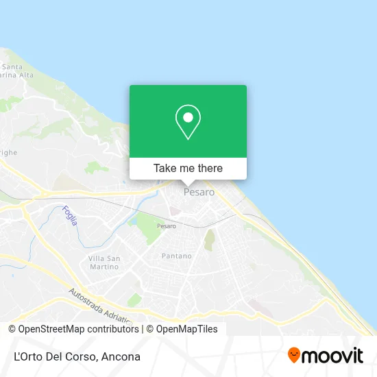 L'Orto Del Corso map