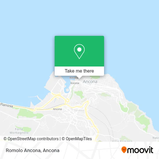 Romolo Ancona map