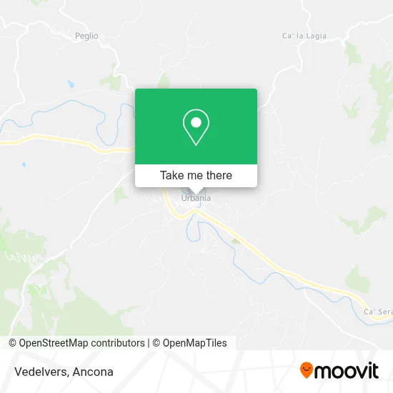 Vedelvers map