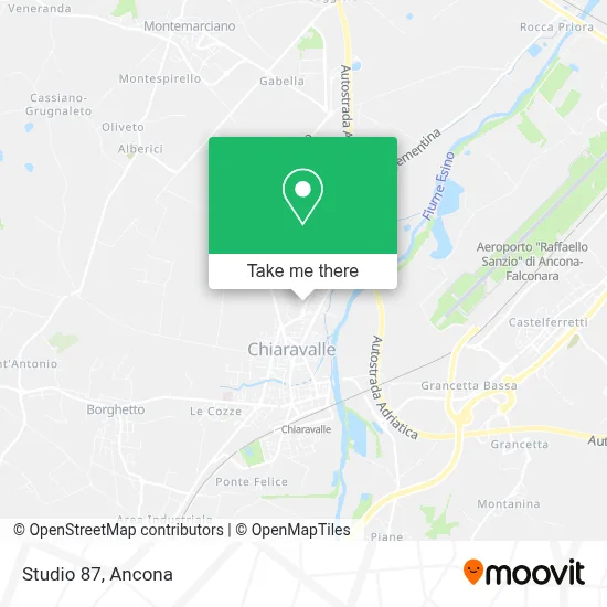 Studio 87 map
