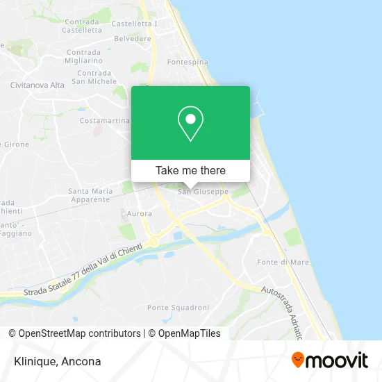 Klinique map