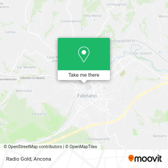 Radio Gold map