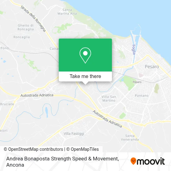 Andrea Bonaposta Strength Speed & Movement map