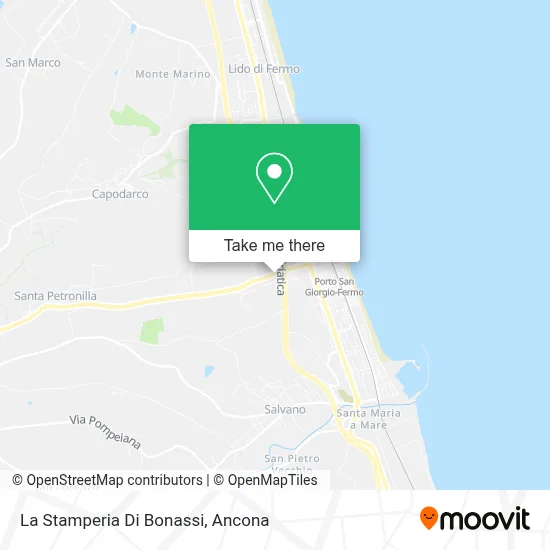 La Stamperia Di Bonassi map