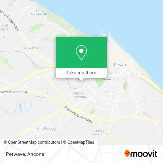 Petwave map