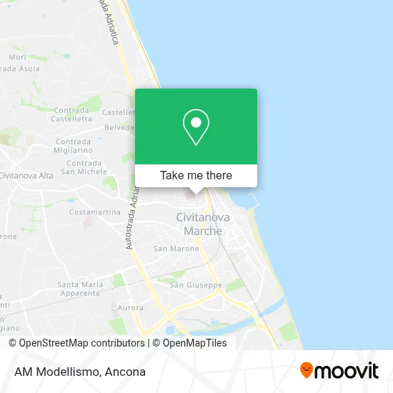 AM Modellismo map