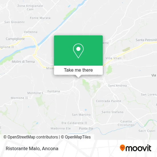 Ristorante Malo map