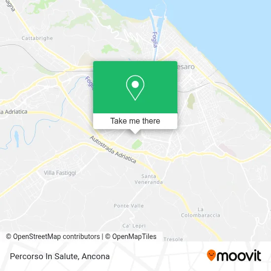 Percorso In Salute map
