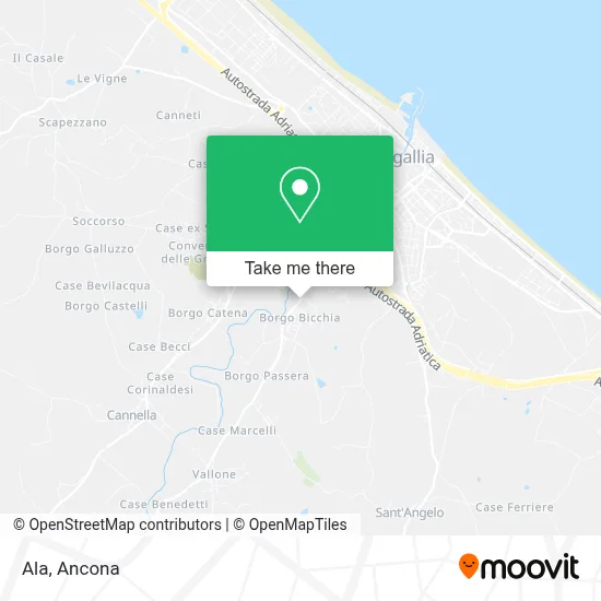 Ala map