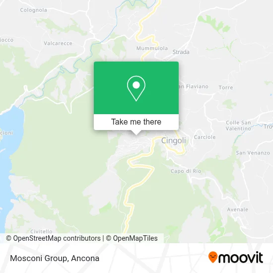 Mosconi Group map