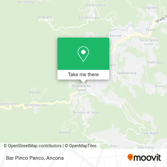 Bar Pinco Panco map