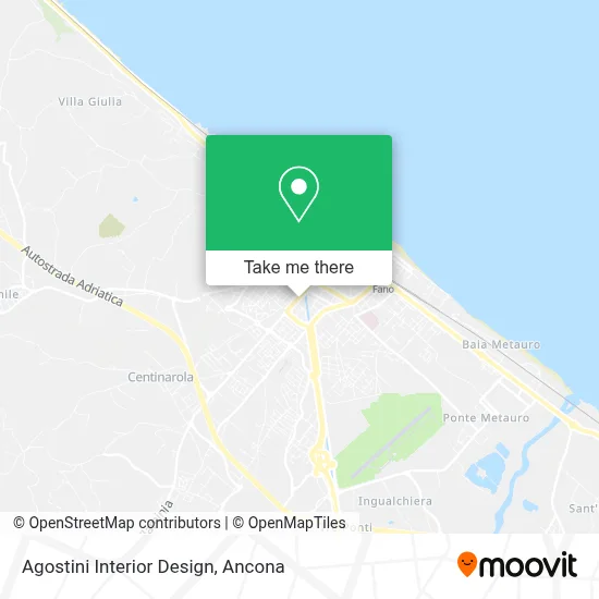 Agostini Interior Design map