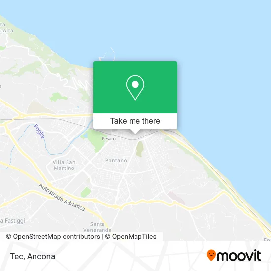 Tec map