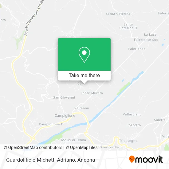 Guardolificio Michetti Adriano map