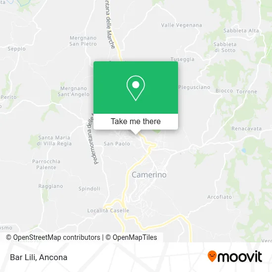 Bar Lili map