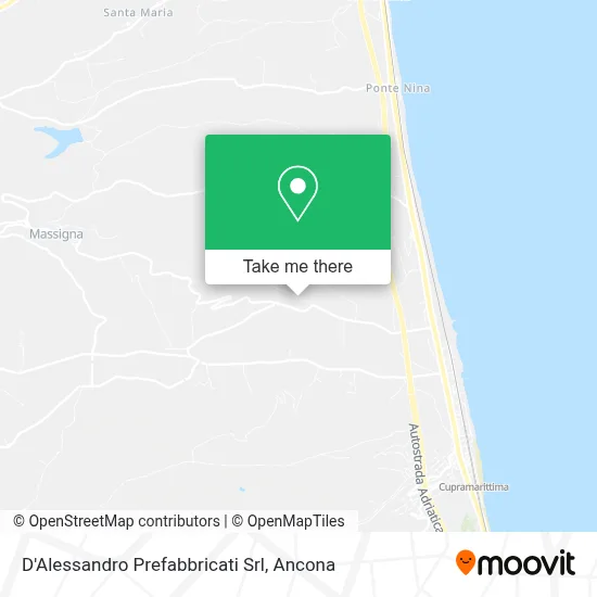 D'Alessandro Prefabbricati Srl map