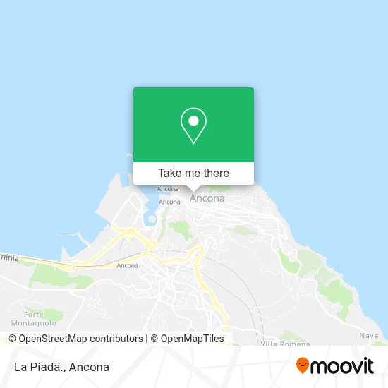 La Piada. map