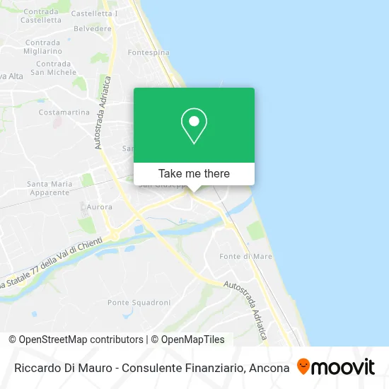 Riccardo Di Mauro - Consulente Finanziario map