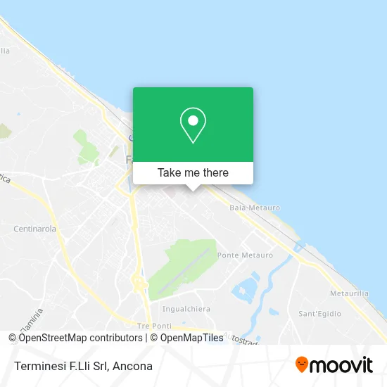 Terminesi F.Lli Srl map