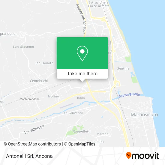 Antonelli Srl map