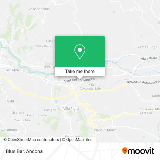 Blue Bar map