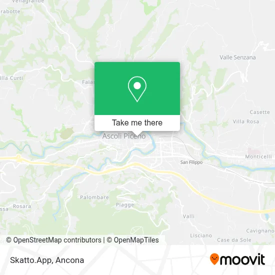 Skatto.App map