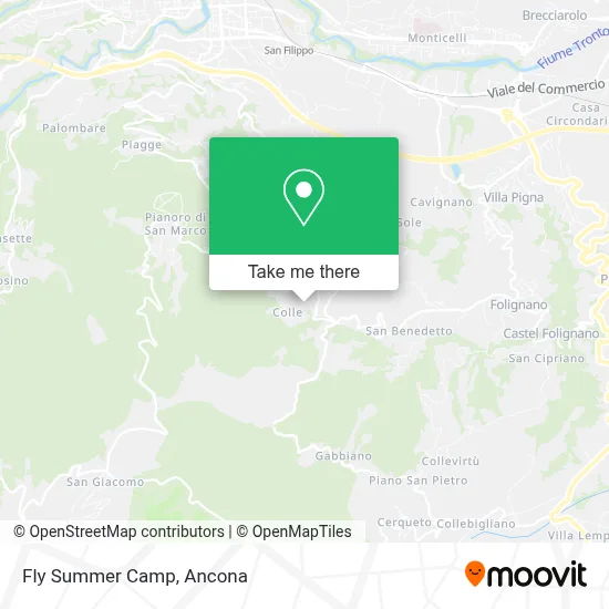 Fly Summer Camp map